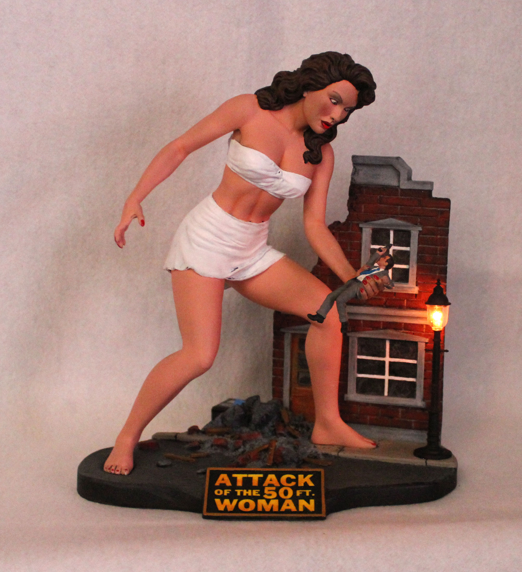 Image result for 50 foot woman diorama